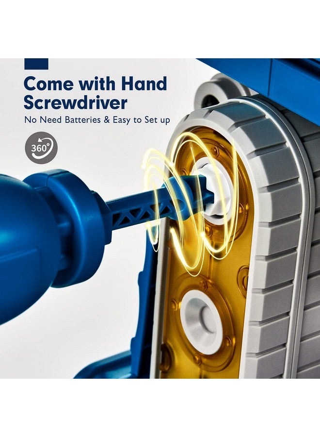 hahaland 5 Year Old Boy Birthday Gift - STEM Toys for Ages 5-7 - Toy for 5 Year Old - 5 in 1 Take Apart Trucks Transform to Robot - 6 Year Old Gifts Ideas - Boys Toys Age 4-6 Kids Construction Toys - Image 4