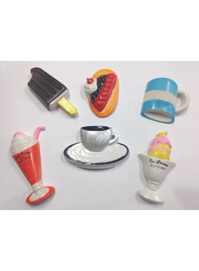 Shapes Fridge Magnet 6 Pcs - Image 1