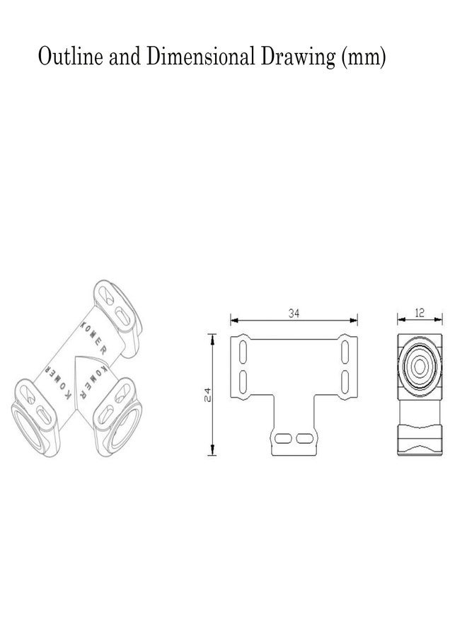 Brewvana 3-Way T-Hose Connector, Fluid Connector for JURA Coffee Machines,Fully automatic coffee machine water line, steam connection joint (applicable to a variety of kitchen appliances) - Image 3