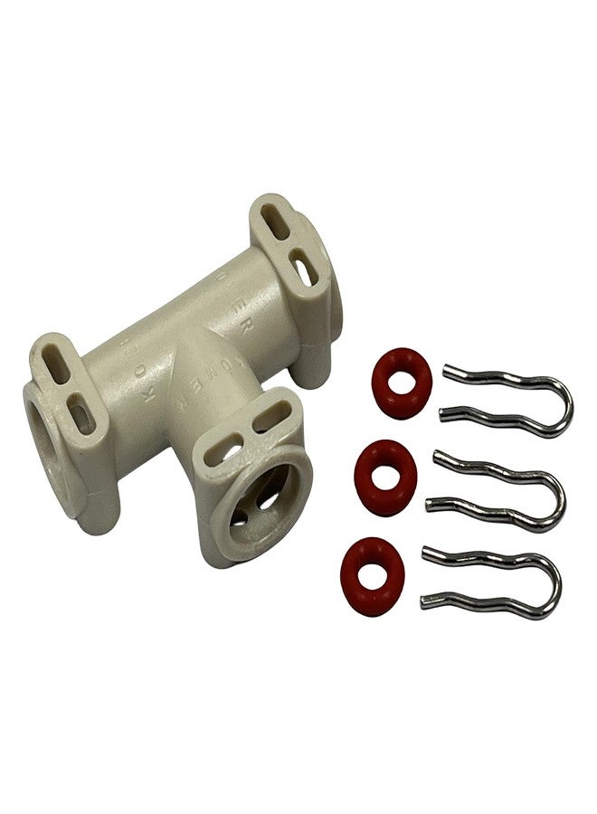 Brewvana 3-Way T-Hose Connector, Fluid Connector for JURA Coffee Machines,Fully automatic coffee machine water line, steam connection joint (applicable to a variety of kitchen appliances) - Image 1