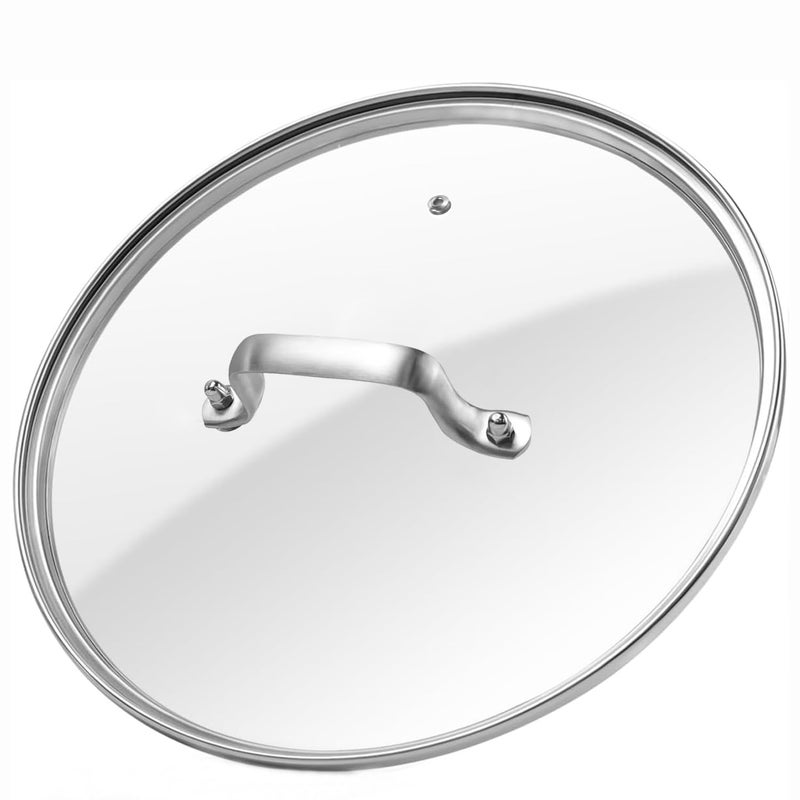 ILOVYO 10 Inch Glass Lid for Lodge Cast Iron Skillet 10Caraway Frying pan Calphalon 10 Inch Skillet Dishwasher Safe - Image 2