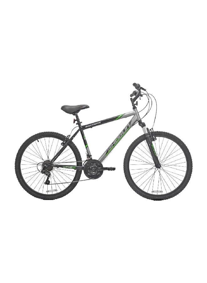21-Speed Setting Shogun Shockwave Aluminium Bike Black and Grey 26 Inch 92660