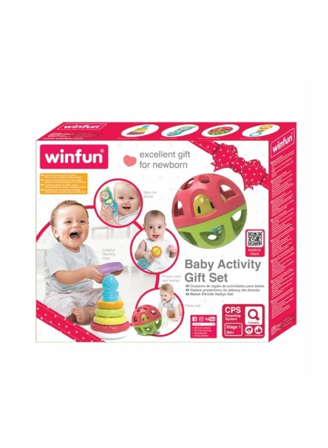 WinFun Baby Activity Gift Set (Set of 4 Toys) - Image 1