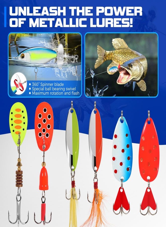 PLUSINNO مجموعة أدوات صيد الأسماك PLUSINNO131 قطعة، صندوق أدوات الصيد مع أدوات الصيد متضمنة - Image 4