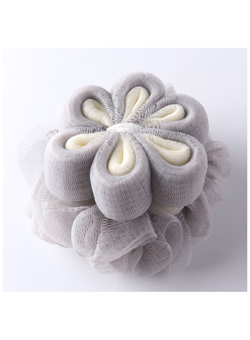 Gentle Shower Loofah Balls for Women and Men，Large Mesh Pouf Sponge，Bubbles Bathing Tool
