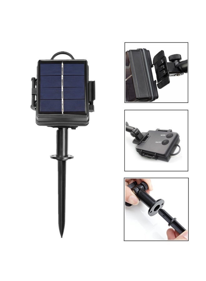 NIBEMINENT Light Solar Umbrella Black 13 x 5 10centimeter - Image 3