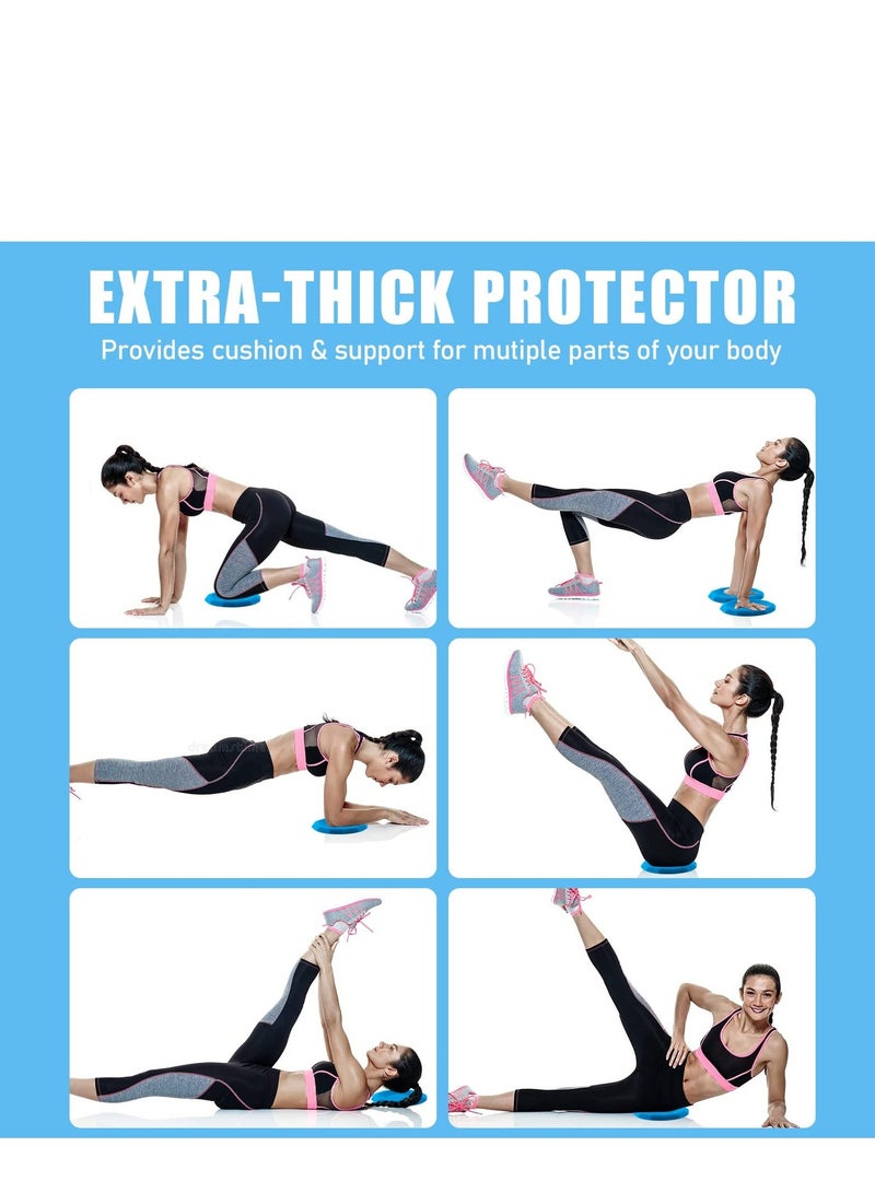 اسم المحتوى ناريلا Yoga Knee Pad, Anti Slip Foam Kneeling 2PCS Thick Exercise Workout Pad for Women and Men, Sports Balance Cushion Protecting Knee, Elbow, Hand - Image 5