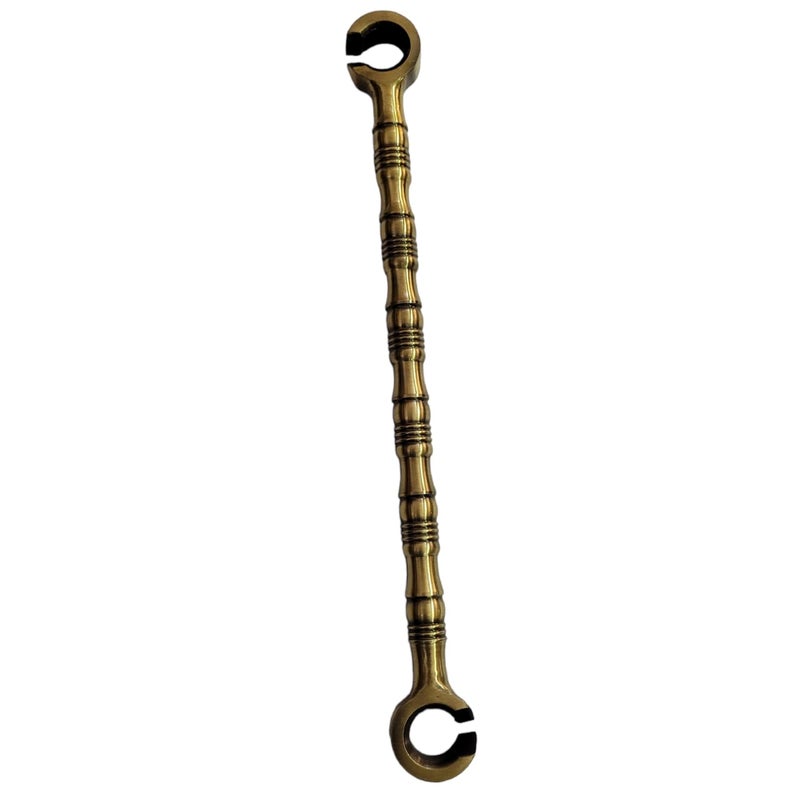 nooks Stainless Steel saliya 16mm Hook and Ceiling Rod heavt Duty Hanging Accessories Set in PVD Coating Antique Brass Finishing for Swings and jhula for Indoor Outdoor Pack of 2 - Image 4