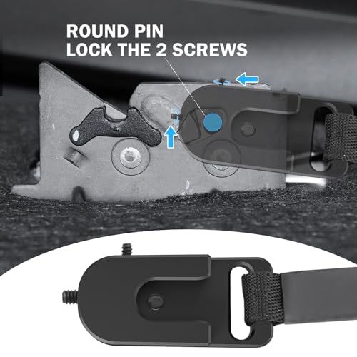 SwiftGaze Rear Seat Quick Release for 2009+ F-150 Supercrew 2015+ F-150 Supercab 2017+ F-250/F-350 Back Seat Latch Release (3nd-GEN) - Image 3