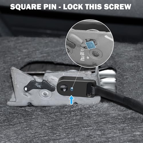 SwiftGaze Rear Seat Quick Release for 2009+ F-150 Supercrew 2015+ F-150 Supercab 2017+ F-250/F-350 Back Seat Latch Release (3nd-GEN) - Image 4