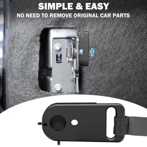 SwiftGaze Rear Seat Quick Release for 2009+ F-150 Supercrew 2015+ F-150 Supercab 2017+ F-250/F-350 Back Seat Latch Release (3nd-GEN) - Image 5