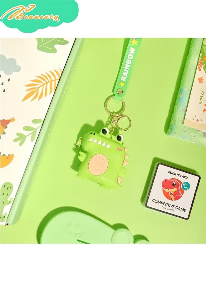 Beauenty Dinosaur Toy for Kids Age 3-10,Dinosaur Gift Box Set for Boys,Kids Gifts with Dinosaur Blanket Backpack Eye Mask Tumbler and Toys,New Year Birthday Children's Day Gifts for Boys (green) - Image 4