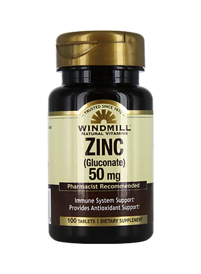 Zinc Gluconate 50mg Tablets, 100s