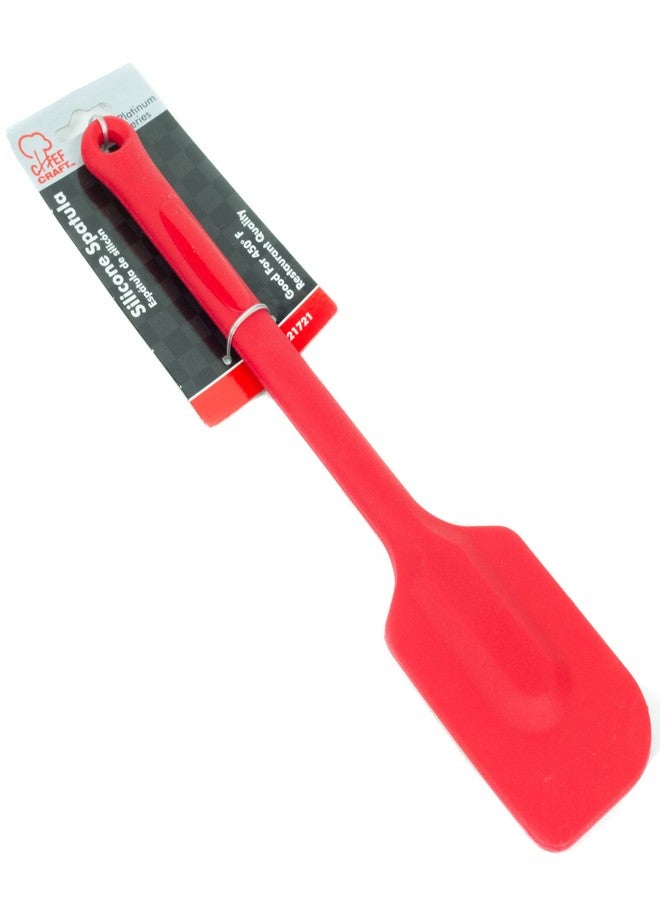 Chef Craft Classic Silicone Spatula, 11.5 Inch, Red - Image 4
