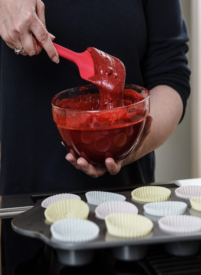 Chef Craft Classic Silicone Spatula, 11.5 Inch, Red - Image 3