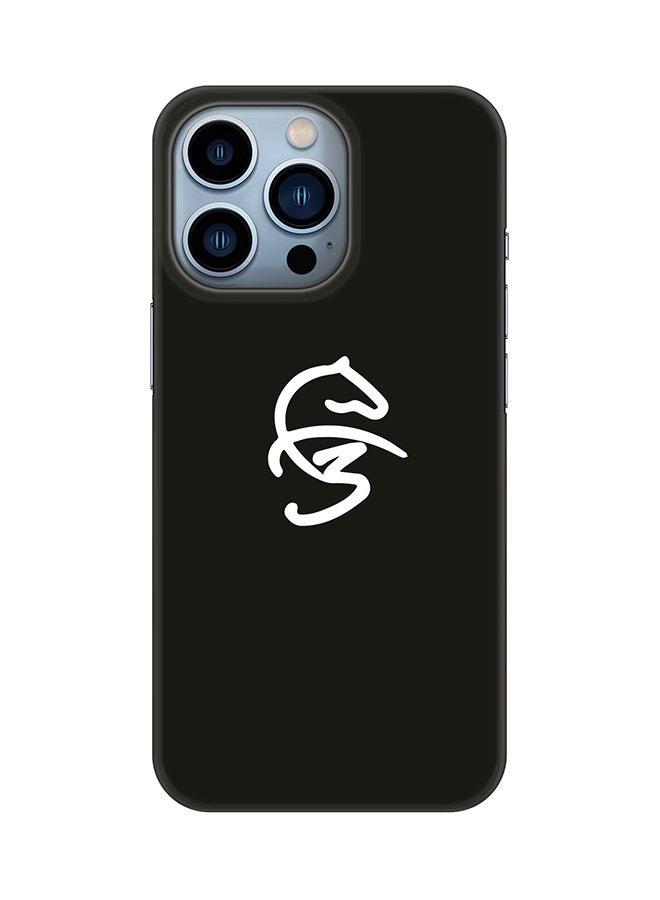 Stylizedd Case for Apple iPhone 14 Pro Slim Snap Classic Series Mobile Cover Hard PC Shield Matte Finish Print - Faz3 Icon Black