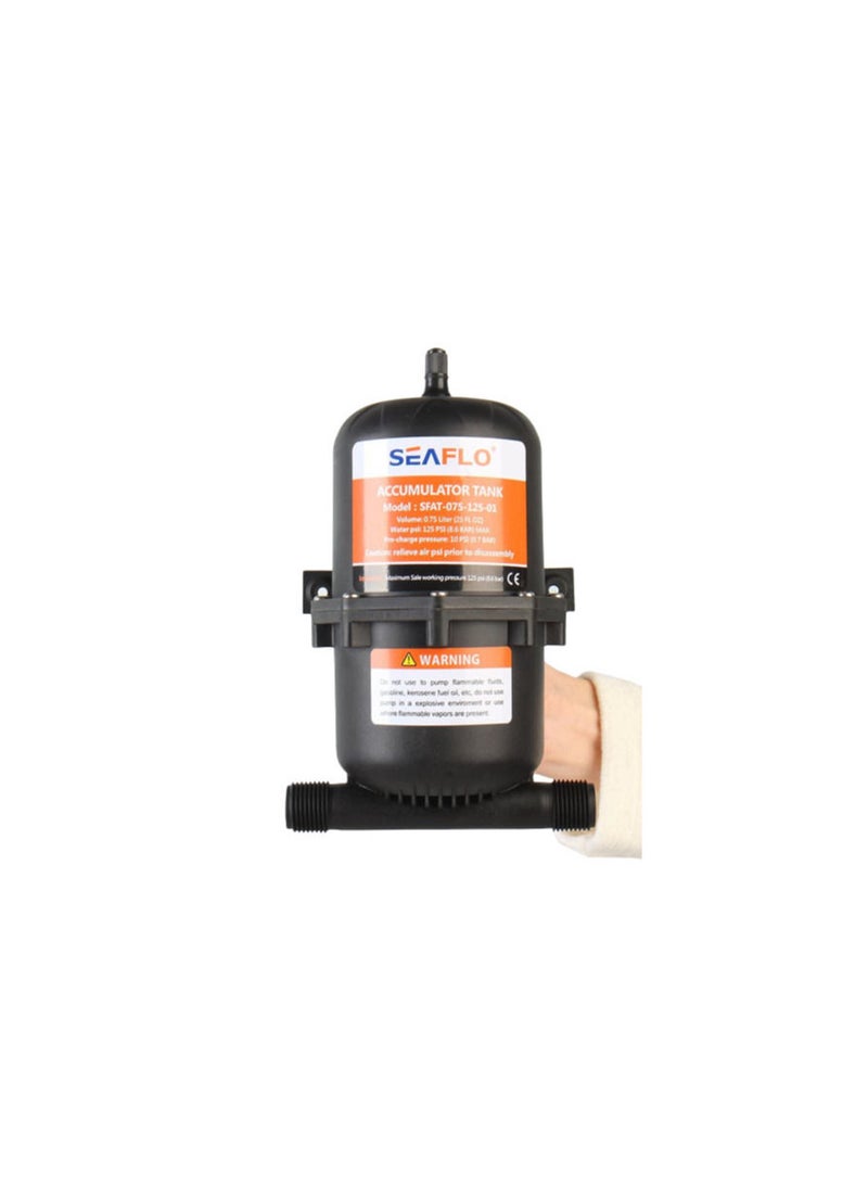 SEAFLO Coffee Water Accumulator Tank 0.75l 10psi 0.7 Boat Pump Pressure - Image 2