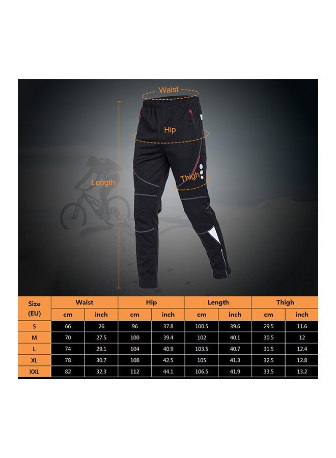 NIBEMINENT Windproof Athletic Thermal Fleece Winter Trousers - Image 2