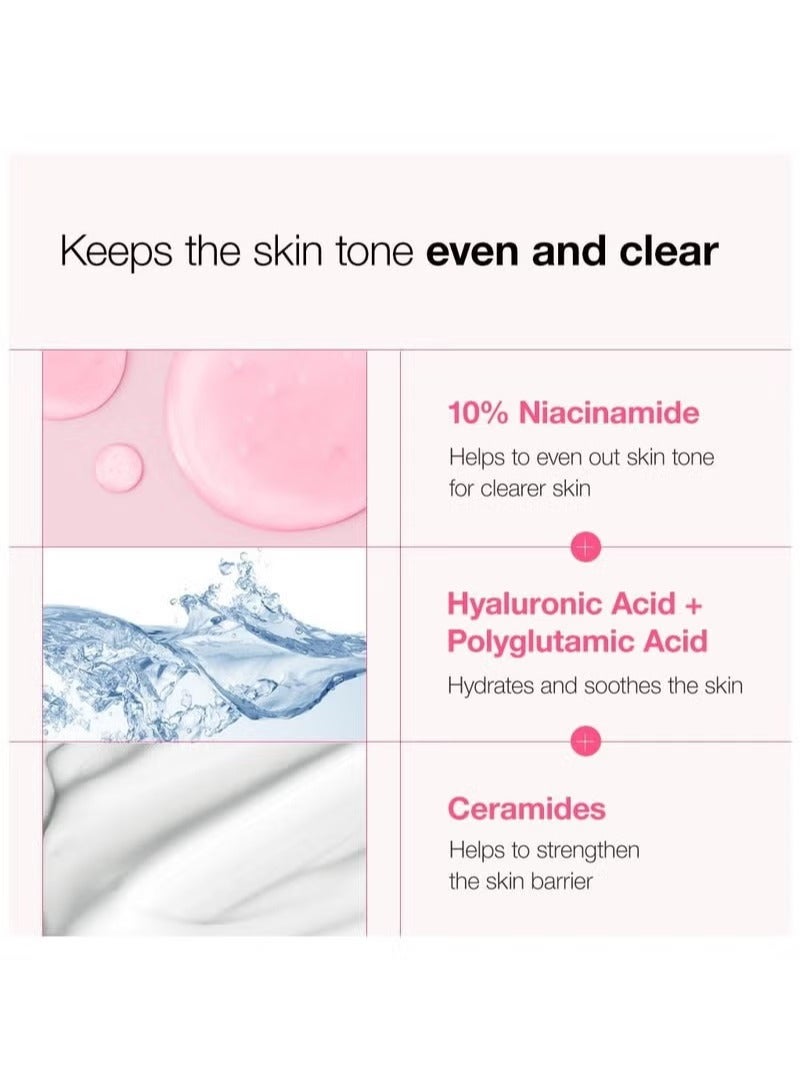 HK Anua 10% Niacinamide+ 4% Tranexamic Acid Serum, Ceramide, Hyaluronic Acid, Vitamin B12 Natural Color, for Sensitive Skin, Korean Glass Skin, Fragrance-free 30 ml - Image 4