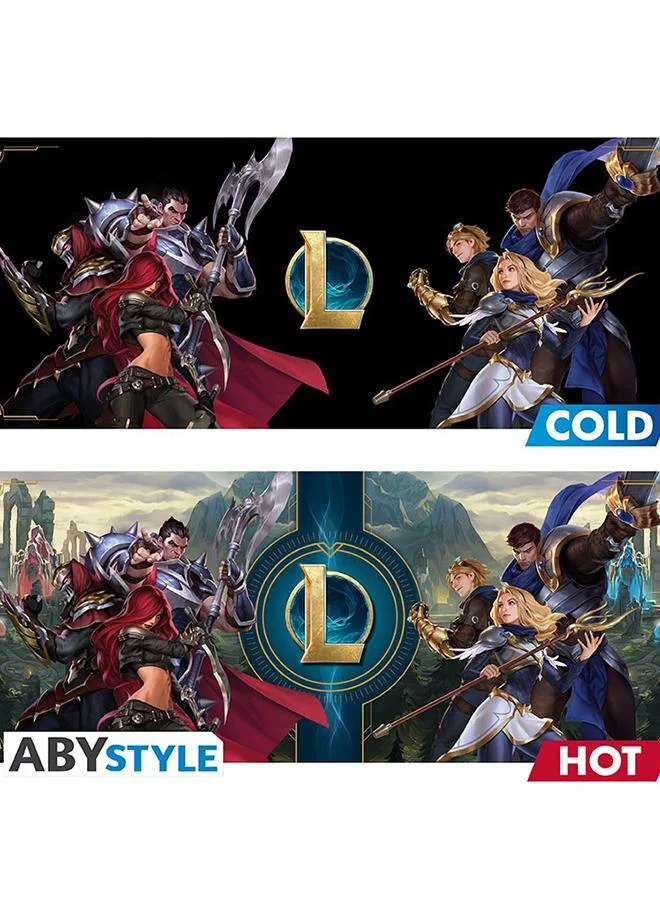 ABYstyle Abystyle League Of Legends Group Mug Heat Change 460 Ml