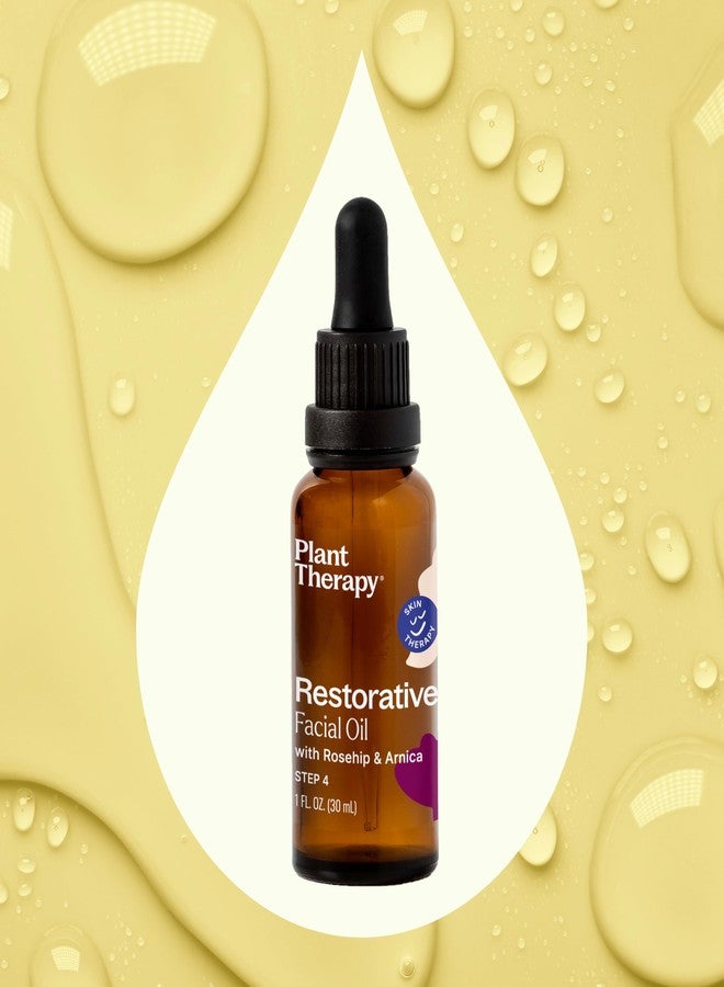 Plant Therapy Restorative Facial Oil with Rosehip & Arnica 1 oz Natural Ingredients, Restore & Protect Skin, Antioxidants and Fatty Acids, Deeply Nourish Skin - Image 4