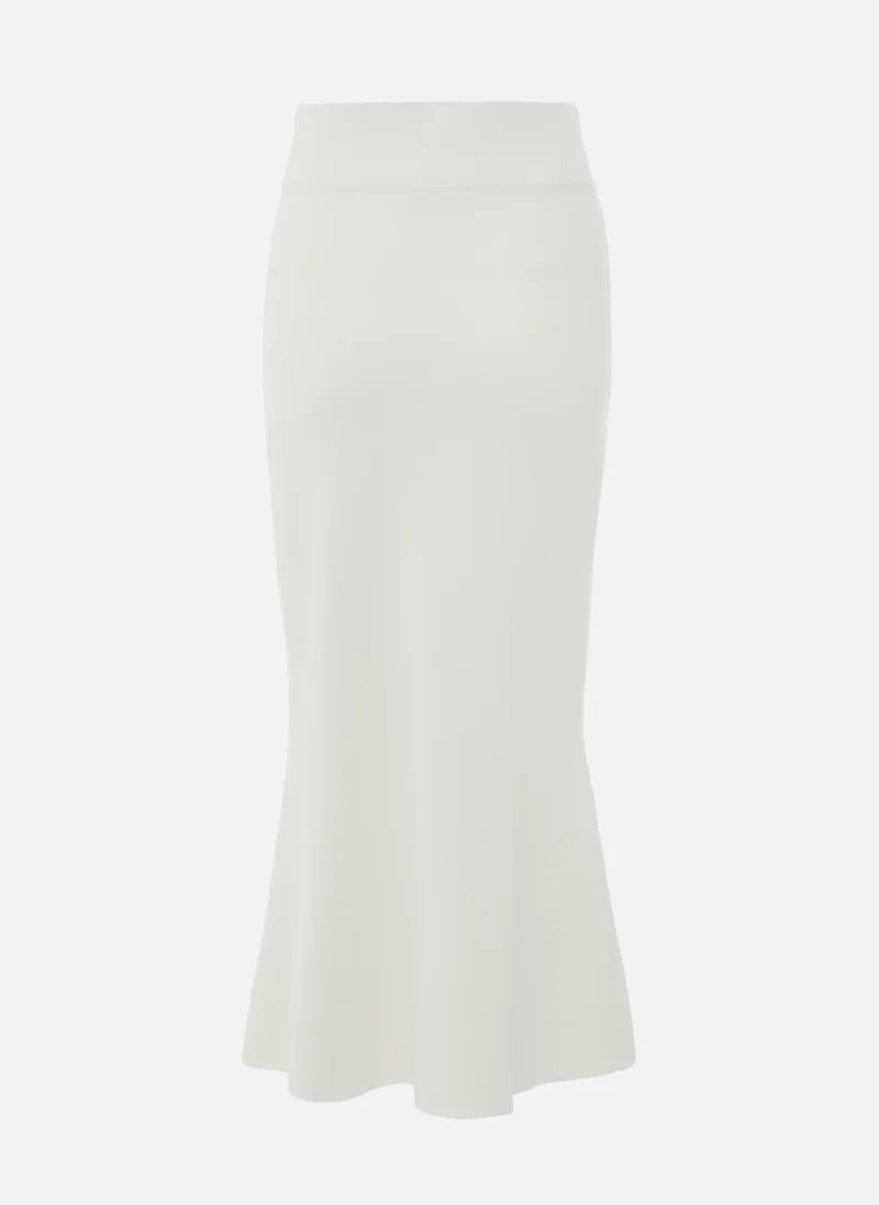 Lichi  Straight knitted midi skirt for Women | Best Price UAE