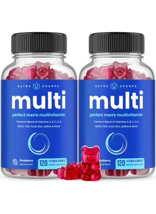 Men Multivitamin Gummies ; Vitamins A B C D E Biotin Folic Acid ; Daily Multivitamin For Men ; Chewable Men Gummy Multivitamins ; Bone Brain Heart Immune & Energy Supplement (2 Pack) - pzsku/Z955AA672CC042D405CF8Z/45/_/1696916653/0cf4b540-a9f4-48c0-9277-99b99dacc3b3