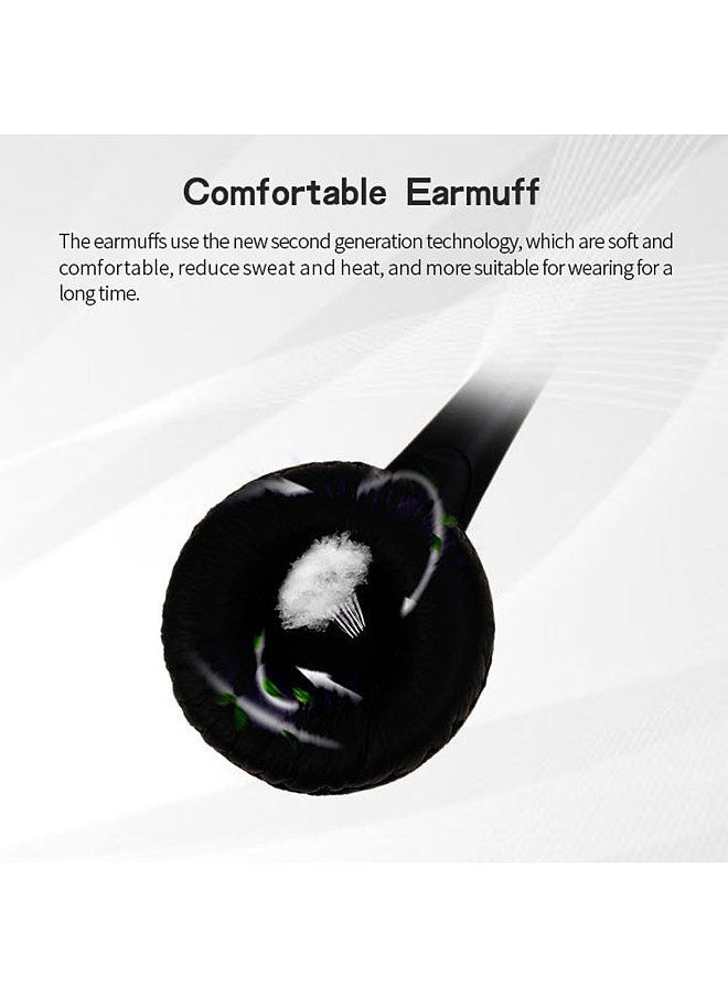 Generic - SY490MV Call Center Wired Headset Wired Control USB Port With Microphone Telephone Operator Headphone Noise Canceling for Computer Phones Desktop Boxes Black - Image 1