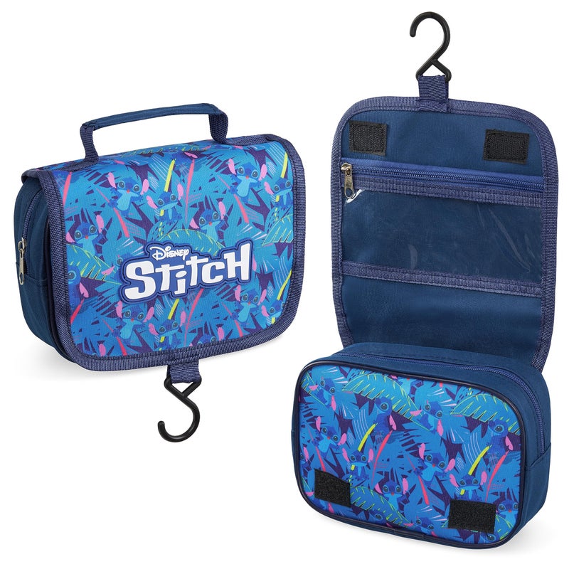 Disney Stitch Hanging Toiletry Bags for Women Teenagers Girls Minnie Mouse Cosmetic Bag Travel Accessories Stitch Gifts Blue Stitch - Image 2