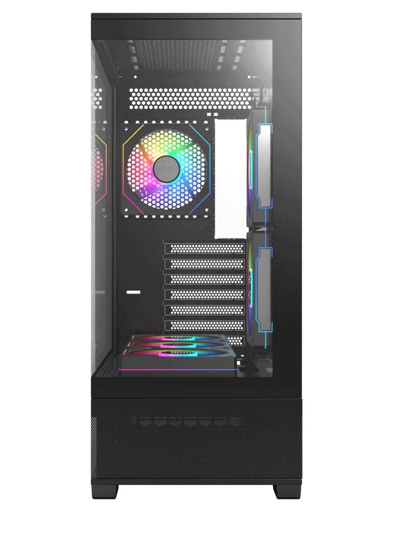 NANOTECH Impact Gaming PC - Intel Core i9-14900K, DDR5 32GB (2*16) Ram, Nvidia GeForce RTX 5070 12GB GDDR7 Graphics Card, 2TB NVMe M.2 SSD, 3 Fan AIO Liquid Cooler, 850W Power Supply, Windows 11 Pro | Wi-Fi  - Image 5