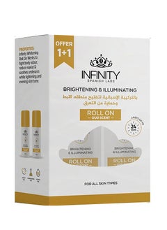 Infinity Roll-on Deodorant Oud 1+1 Free – 80 Ml 