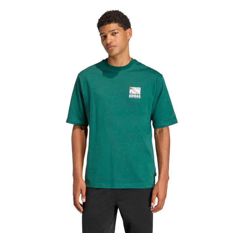 adidas Animal Pop Bike Graphic T-Shirt - Image 1