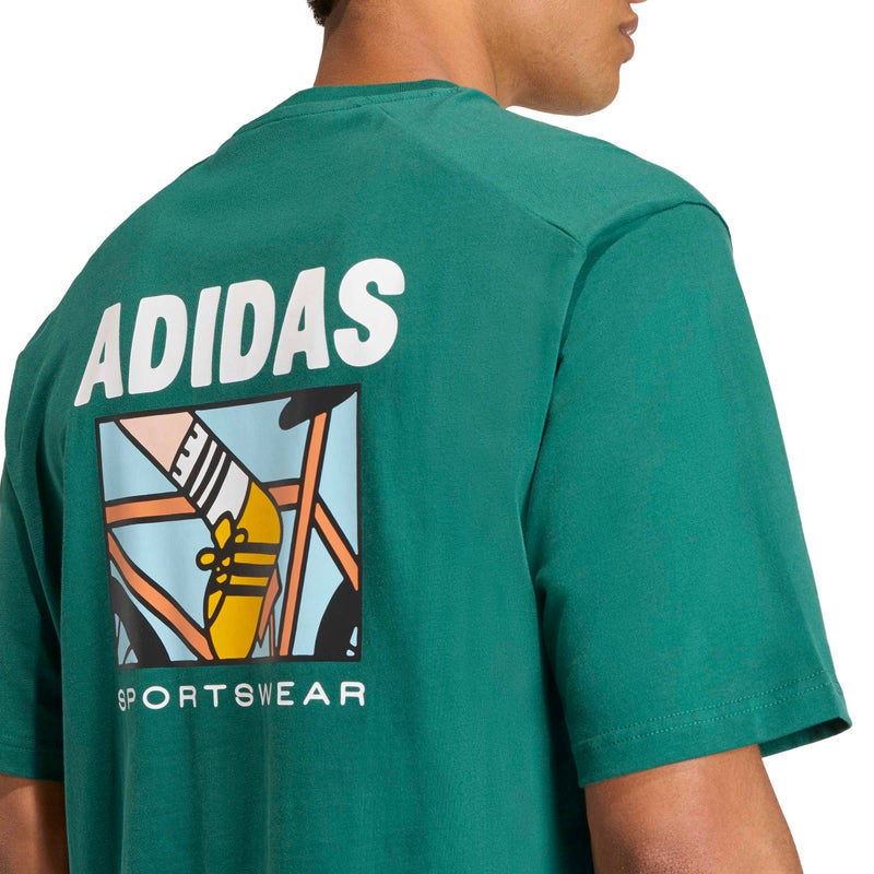 adidas Animal Pop Bike Graphic T-Shirt - Image 3