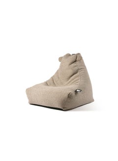 Extreme Lounging Extreme Lounging® - Original Mini Teddy Bean Bag for Kids - Made in UK - Premium Quality Double Stitched Bean Bag - Cosy, Warm & Comfortable - Soft & Lightweight with 2 Teddy ears - Color Mink  - Image 2