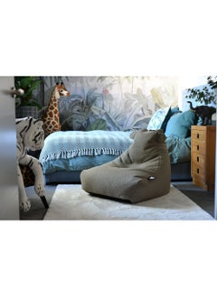 Extreme Lounging Extreme Lounging® - Original Mini Teddy Bean Bag for Kids - Made in UK - Premium Quality Double Stitched Bean Bag - Cosy, Warm & Comfortable - Soft & Lightweight with 2 Teddy ears - Color Mink  - Image 3