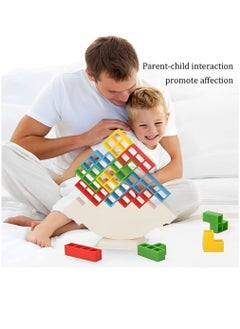 XICEN 32pcs Stacking Blocks Tetris Balance Game Board Games for Kids & Adults Tetra Tower Balancing Stacking Toys Building Blocks Perfect for Family Games Parties Travel  - Image 5