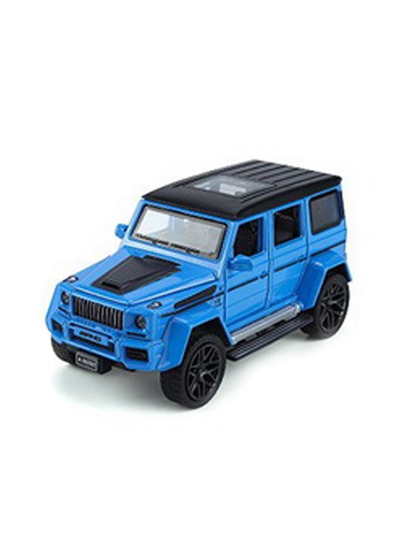 توي لاند نموذج سيارة رياضية متعددة الاستخدامات على الطرق الوعرة بمقياس 1:32 مع غطاء وأبواب قابلة للفتح، هدية مثالية لهواة جمع السيارات