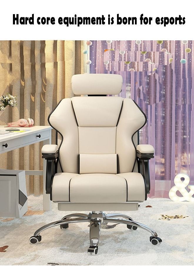 Comfortable and Sedentary Office Chairs for Home Use, Dormitory Backrest Chairs, Anchor Lift Esports Sofa Chairs(White) - pzsku/Z955B1DE6BF57A6297E4CZ/45/_/1685069956/45717eb4-d4f2-462b-abc4-ed69ccc04e63