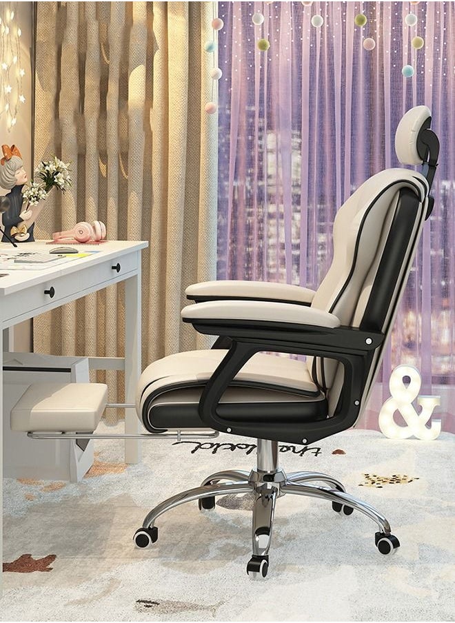 Comfortable and Sedentary Office Chairs for Home Use, Dormitory Backrest Chairs, Anchor Lift Esports Sofa Chairs(White) - pzsku/Z955B1DE6BF57A6297E4CZ/45/_/1685069959/e9c43993-fec7-492c-a00b-94005d866cf3