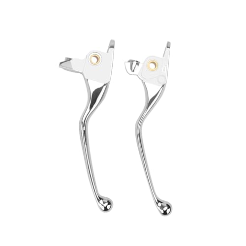 GZDLMoto Motorcycle Handle Brake Clutch Lever Kit,Motorbike Hand Control Brake Clutch Levers Set for Harley Touring Road King Street Glide Road Glide Electra Glide Ultra Classic 2017-2020（Chrome） - Image 2