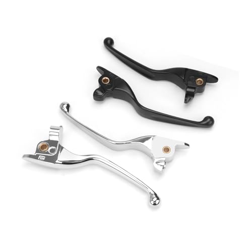 GZDLMoto Motorcycle Handle Brake Clutch Lever Kit,Motorbike Hand Control Brake Clutch Levers Set for Harley Touring Road King Street Glide Road Glide Electra Glide Ultra Classic 2017-2020（Chrome） - Image 3