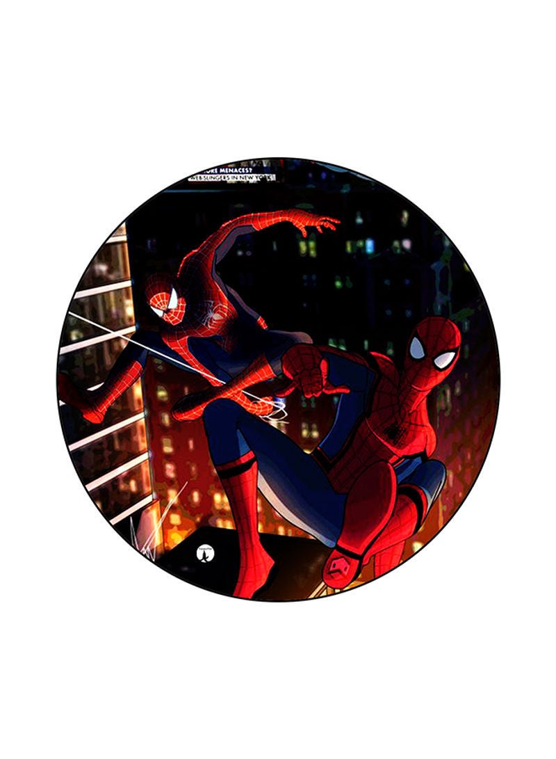 Spiderman Printed Mouse Pad multicolour