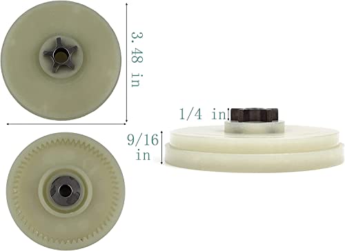 JIOTAR 107713-01 Sprocket Gear Replacement for Remington Electric Chainsaw Inner Gear 717-04749 - 2 Pack - Image 2