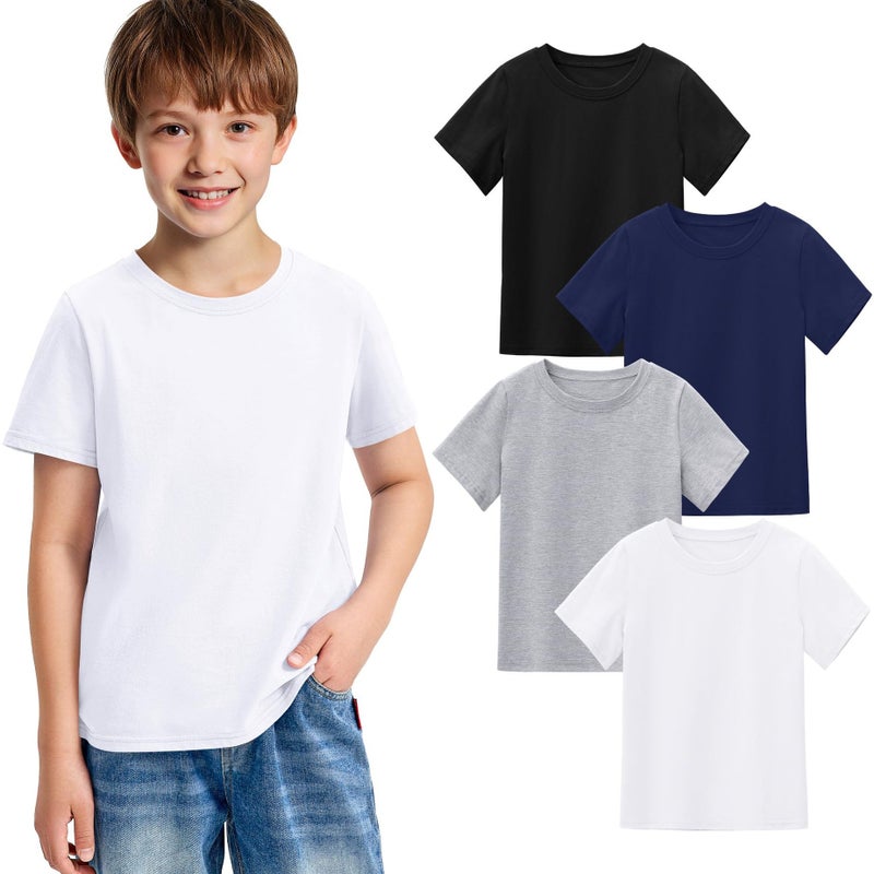 180g Pure Cotton Children T-Shirt Custom Logo - Image 1