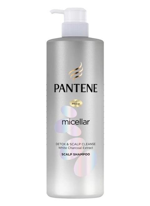 Micellar Detox & Scalp Cleanse White Charcoal Shampoo 530 ml