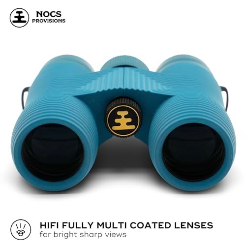 Nocs Provisions Field Issue Compact 8x32 Waterproof Binoculars, Shockproof, Fogproof, 8X Magnification, Bak4 Prism, Multi-Coated Lenses for Adults & Kids, Bird Watching, Hunting & Wildlife Viewing - Image 3