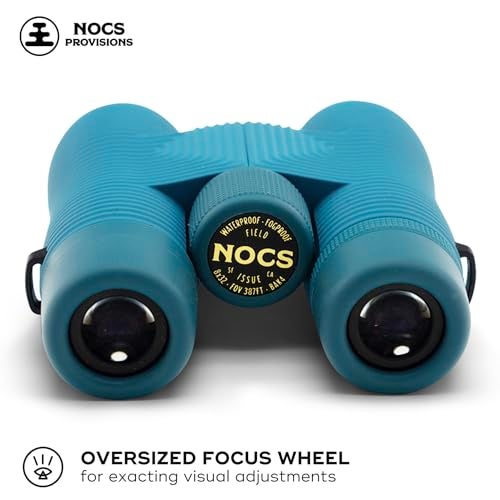 Nocs Provisions Field Issue Compact 8x32 Waterproof Binoculars, Shockproof, Fogproof, 8X Magnification, Bak4 Prism, Multi-Coated Lenses for Adults & Kids, Bird Watching, Hunting & Wildlife Viewing - Image 2