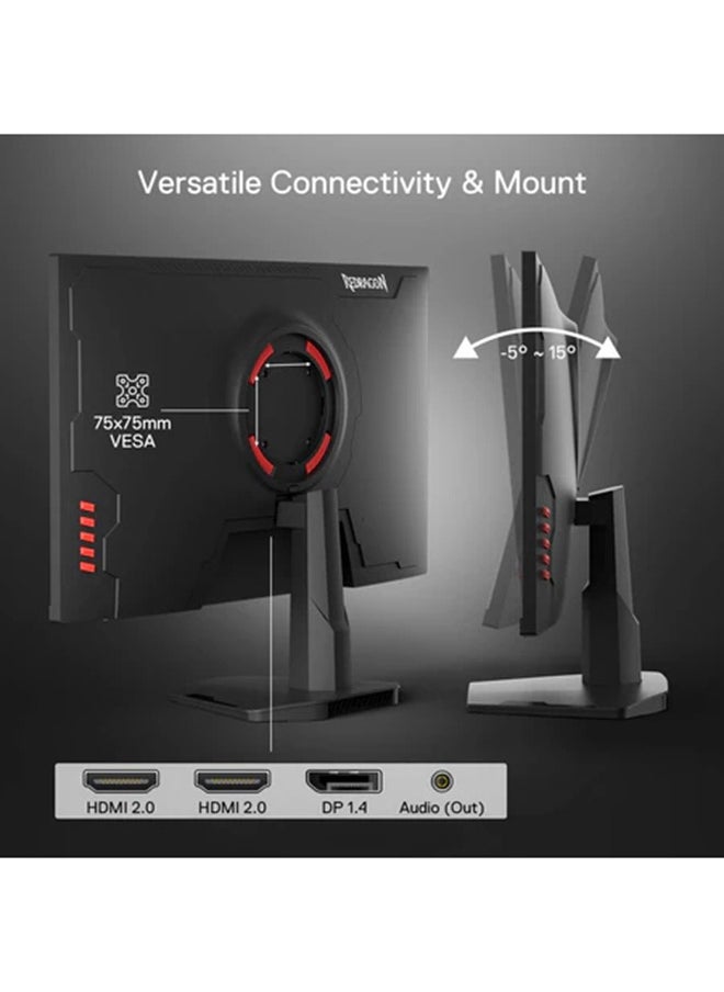 REDRAGON 27 inch OPAL QHD 2K 165hz 1ms Gaming Monitor HDMI, VGA, G-SYNC, DisplayPort, Audio output (3.5mm Headphone Jack), Modes (Standard, Movie, FPS, RTS, EyeSaver) GM27X5QIPS-L  - Image 5