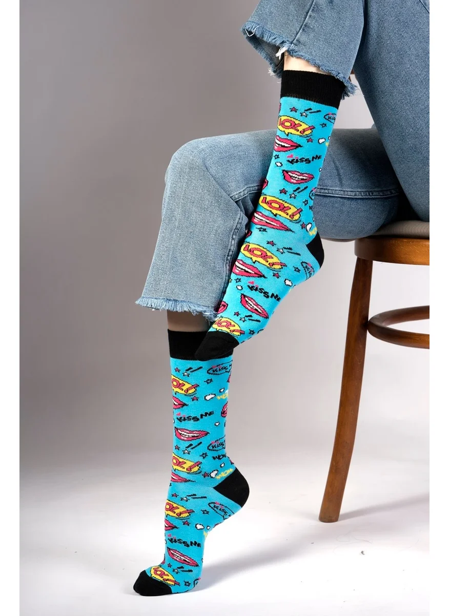 اوزي سوكس Set of 4 Fun Patterns Women's Socks