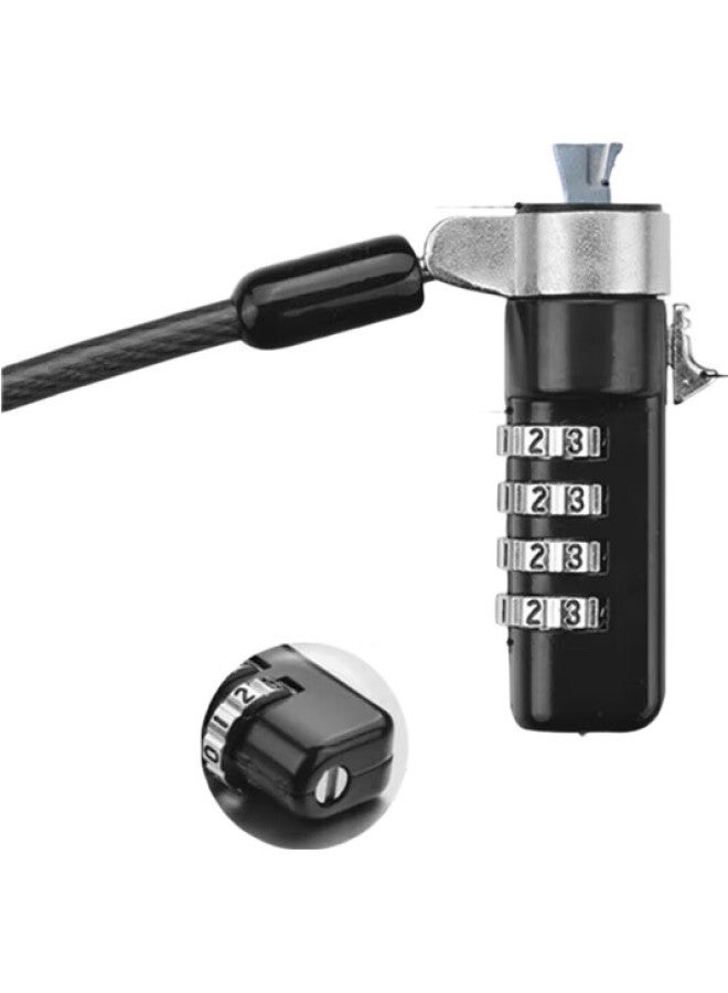 Linkstone Dell Laptop Lock, Anti-Theft Lock, Security Password Lock (Suitable For Dell Inspiron 3000/G3/G7 Alienware), 3*5Mm Wedge Lock Hole, N103B - Image 3